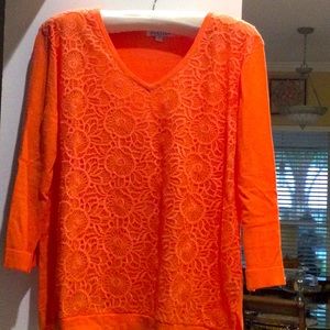 Avalon top, M, orange